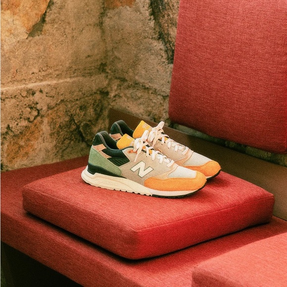 KITH Ronnie Fieg&Frank Lloyd Wright Foundation NB Made in USA 998 alo wash c/w - Picture 5 of 12